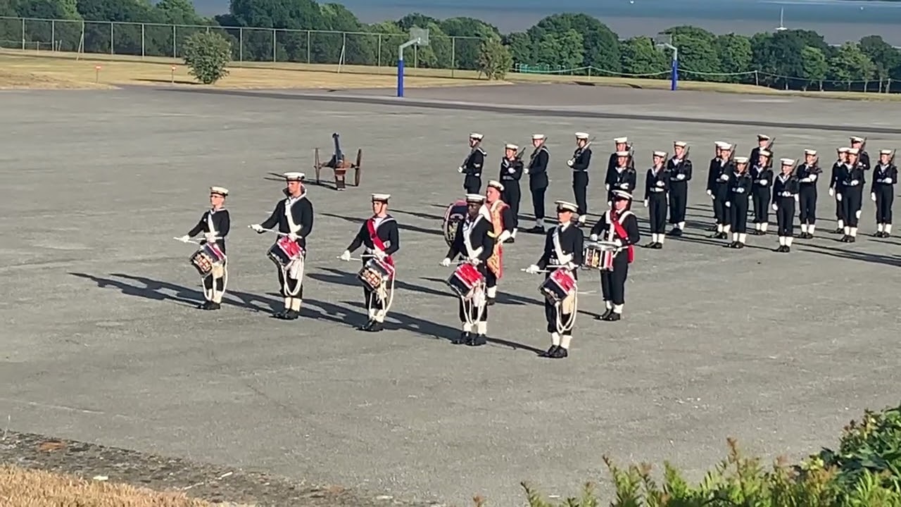 Royal Hospital School Sunset Drum Display 2022