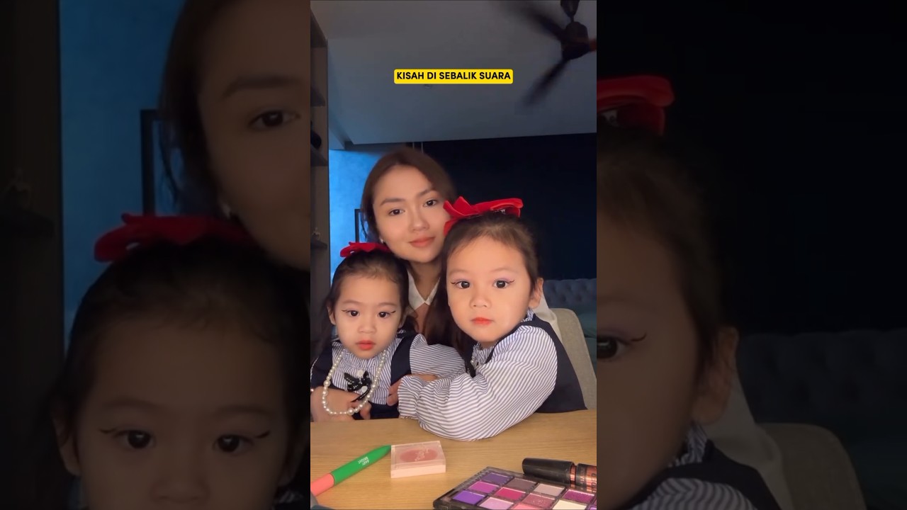 CANTIKNYA ANAK2 FIZO OMAR BILA MOMMY MEKAPKAN