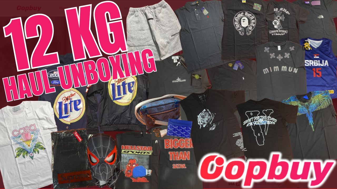 📦 MASSIVE OOPBUY HAUL UNBOXING -12KG OF HEAT