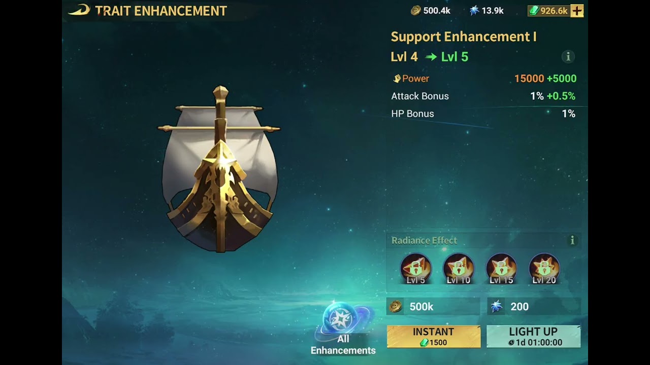 New Flagship, Support, Defense Ship Enhancement - Sea of Conquest - SOC - 