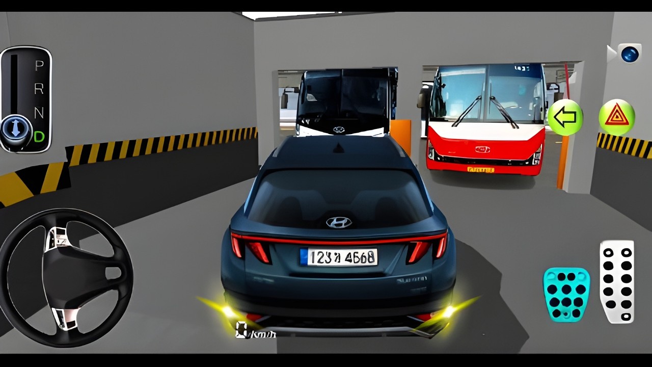 Shocking Moment at New Luxury Showroom – Bus Gets Stuck Inside! - 3D Driving Class Android Gameplay