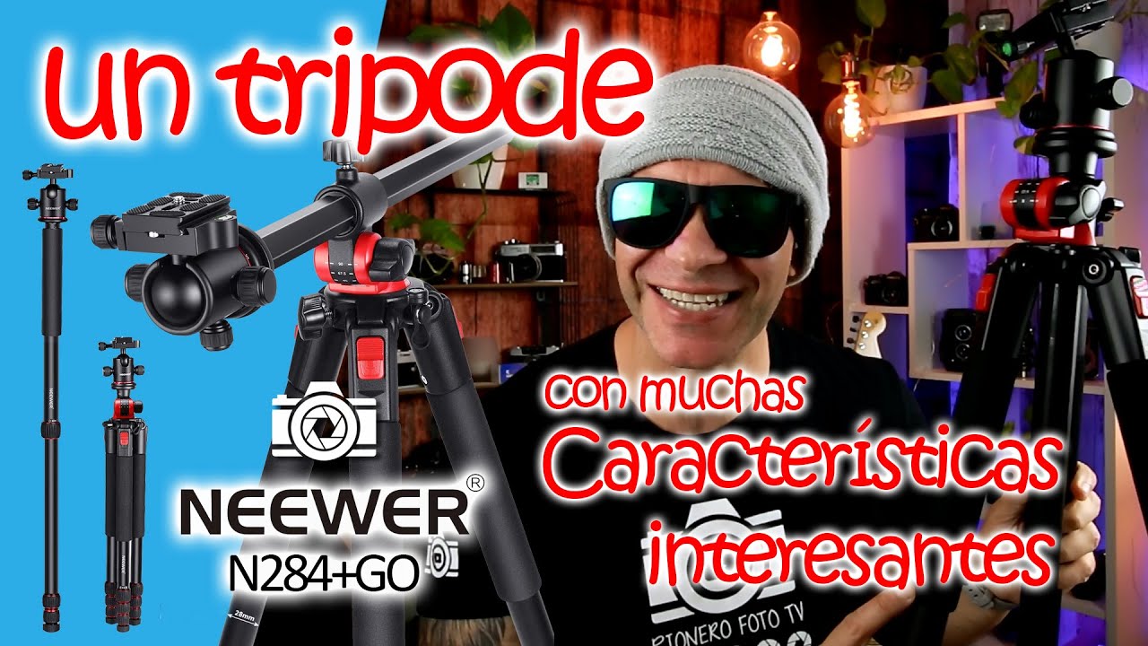 Trípode Neewer N284+GO - 2 en 1 - unboxing - Review