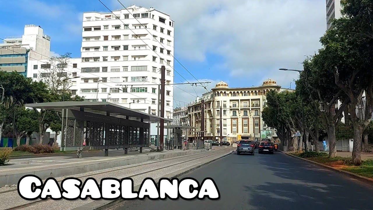 Casablanca جولة من كازا أنفا إلى حديقة الجامعة العربية بالدار البيضاء