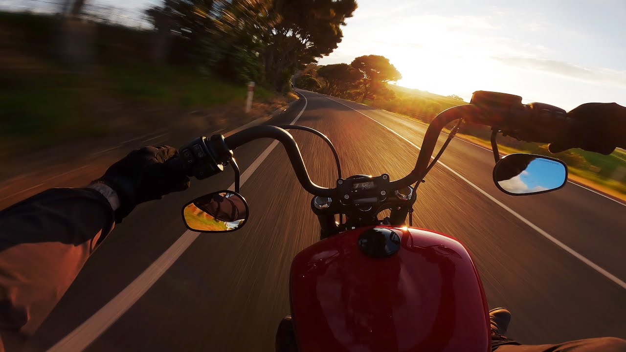 Harley Softail Sunset Ride | 2022 Street Bob 114