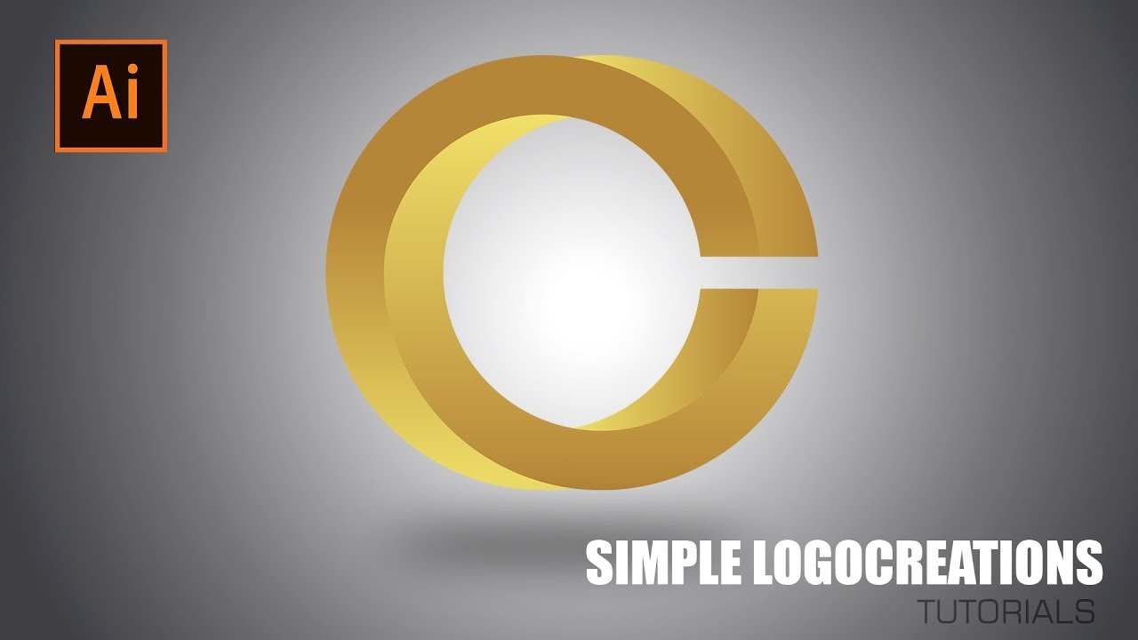 How to design a logo | ADOBE ILLUSTRATOR   | tutorials |  Simple way
