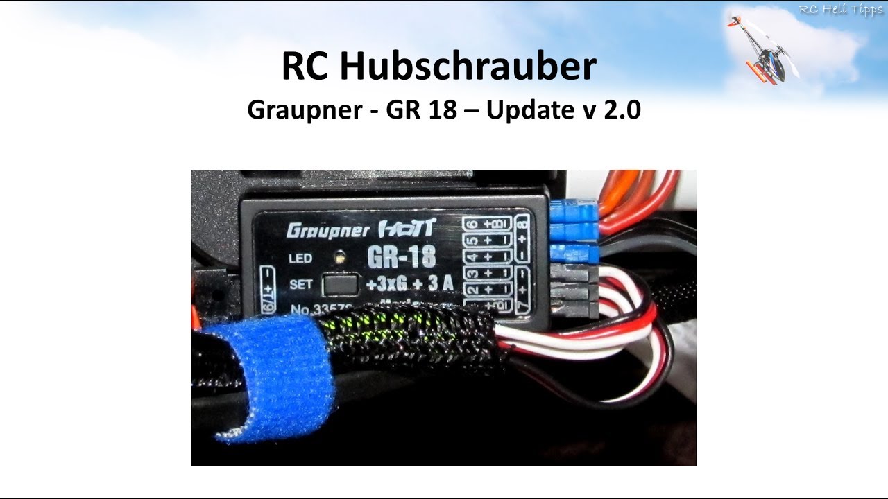 Technik 28 - Graupner - GR 18 &ndash; Update v 2.0