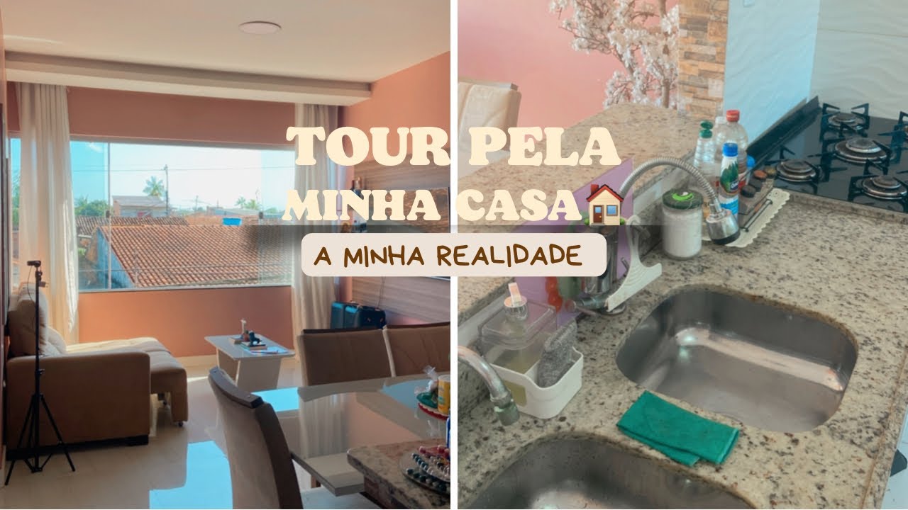 TOUR PELA MINHA CASA DE 01 QUARTO CONSTRUÍDA EM CIMA DA CASA DOS MEUS PAIS.