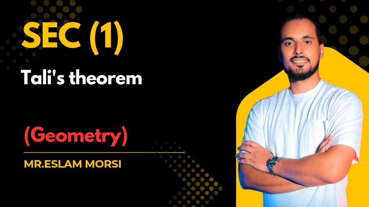 Exercise (6): Tali's Theorem (Geometry) حل تمارين المعاصر