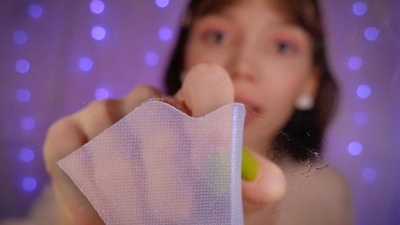 ASMR | Soin des lèvres réparateur ultime 👄 (vitre !)