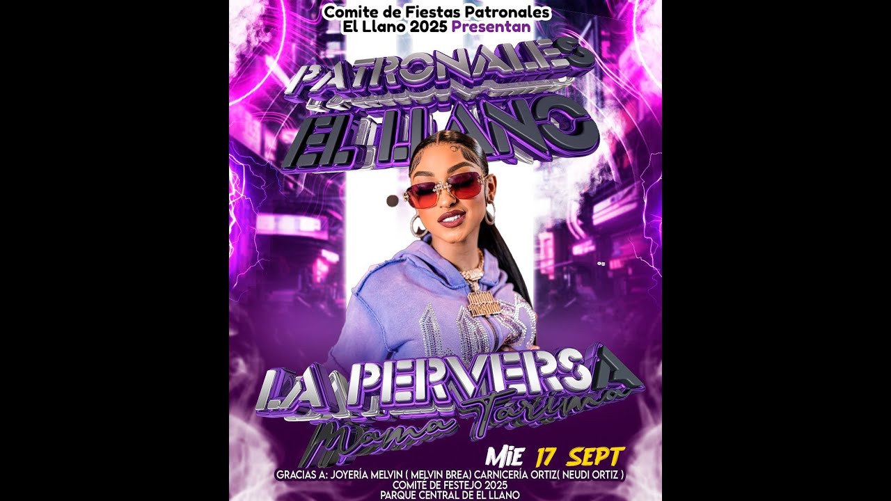 La Perversa - Patronales El Llano 2025 Live TikTok