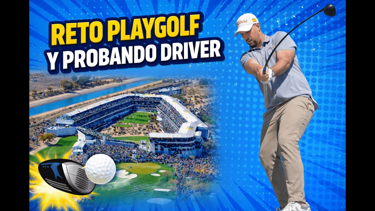 PRACTICANDO PARA EL RETO DE PLAYGOLF Y ESTRENANDO DRIVER!