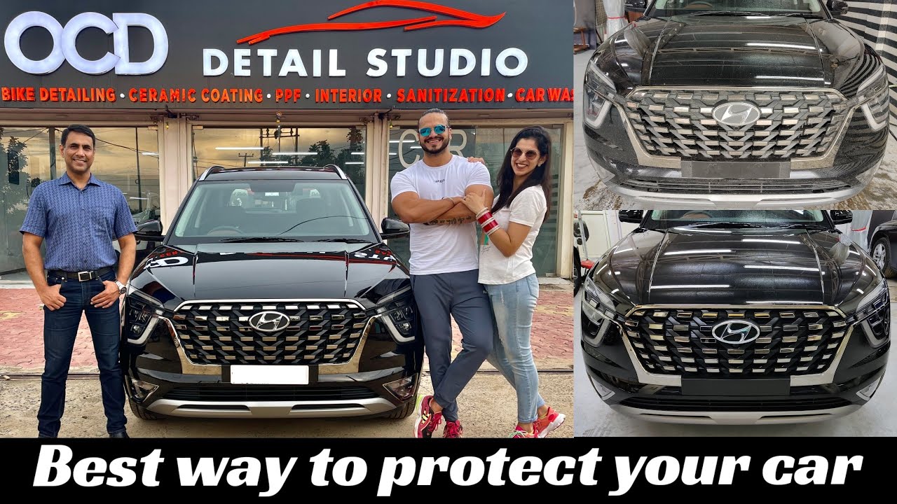 BEST WAY TO PROTECT YOUR CAR | BRAND NEW HYUNDAI ALCAZAR | 9H CERAMIC COATING | PROCESS EXPLAINED