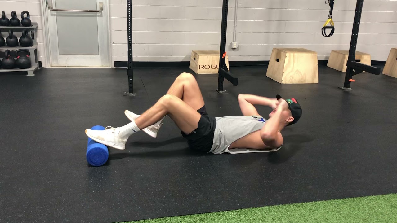 Foam Roller Ham Bridge