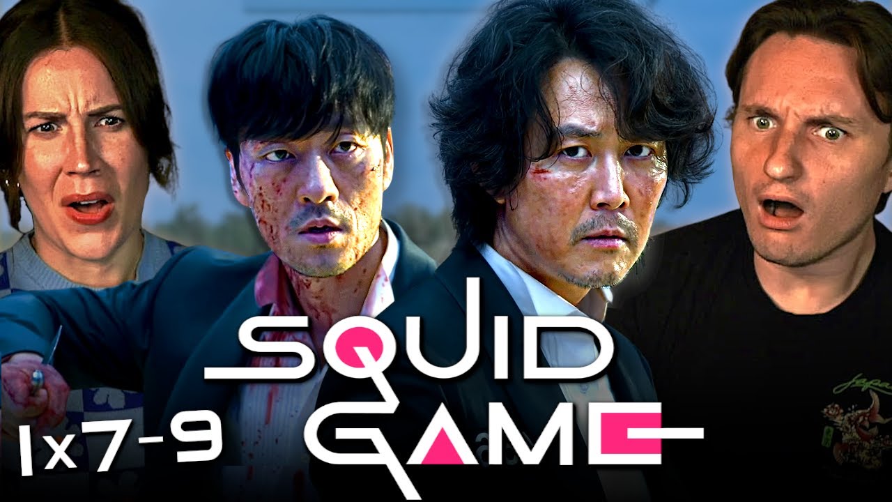 SQUID GAME played us | Season 1 Eps. 7-9 REACTION | FIRST TIME WATCHING