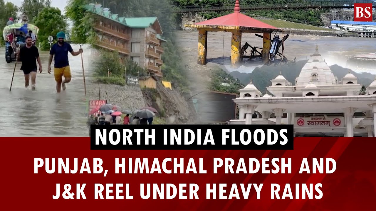 Torrential rains wreak havoc in North India; latest updates | Punjab flood | Delhi flood | Yamuna