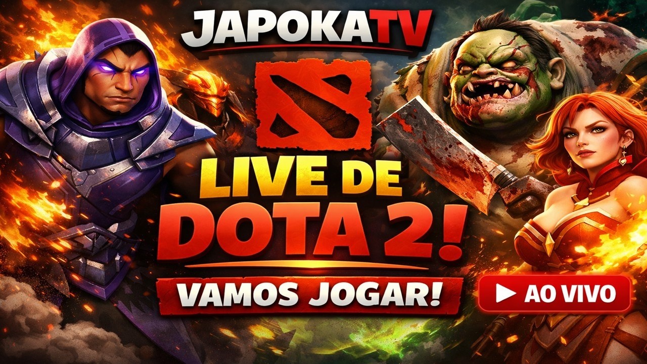 Salve, hoje é dia de jogar com a galera #dota2 #dota2gameplay