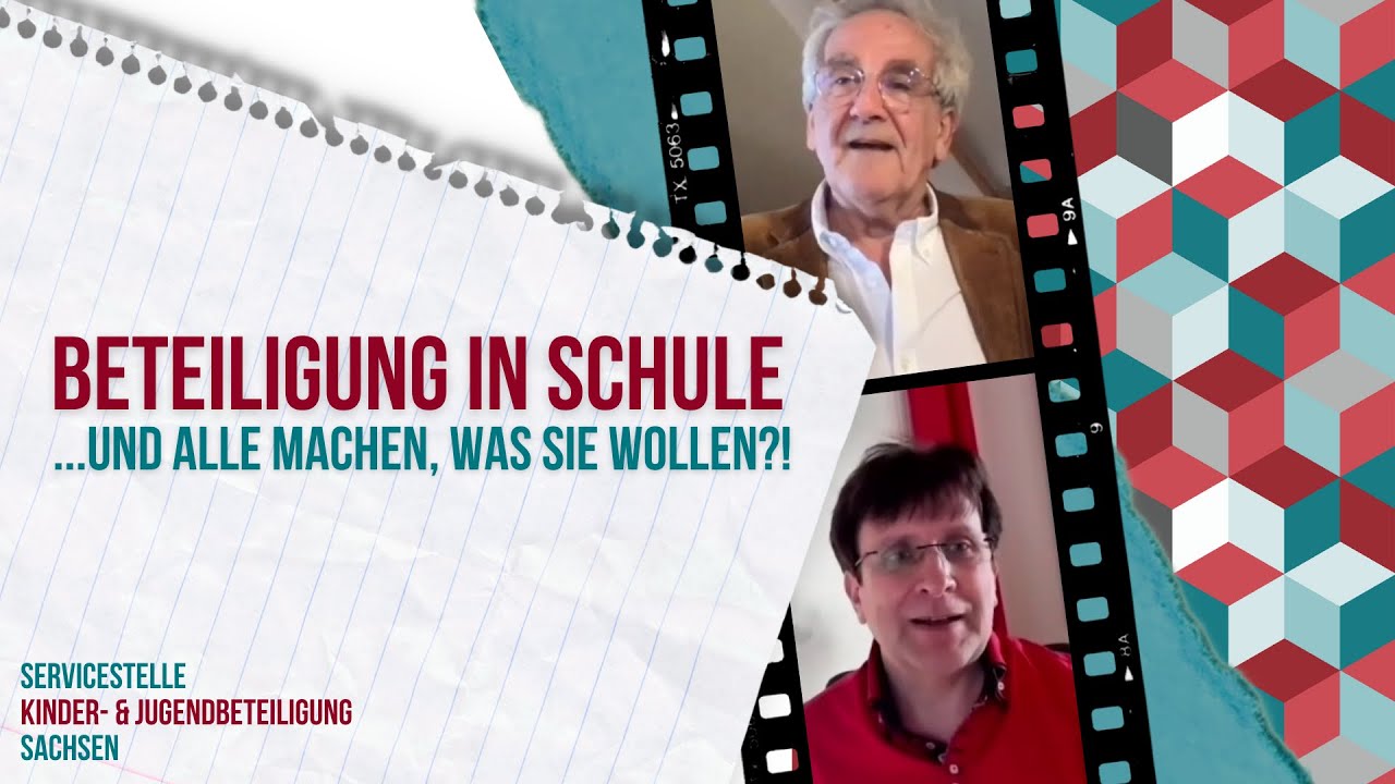 Beteiligung in Schule - ...und alle machen, was sie wollen?! | mit Reinhard Kahl und Heiko Vogel