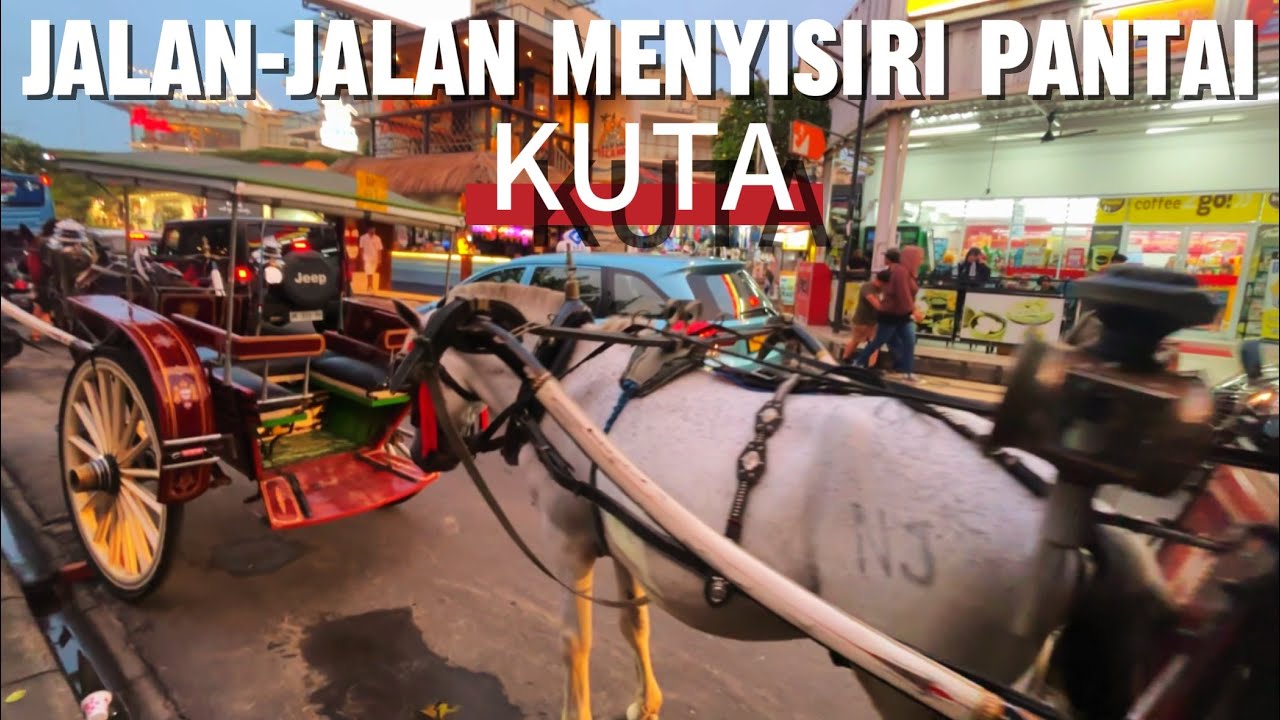 JALAN-JALAN MENYISIRI PANTAI KUTA BALI || Miris Kondisi Pantai Kuta Setelah Abrasi‼️