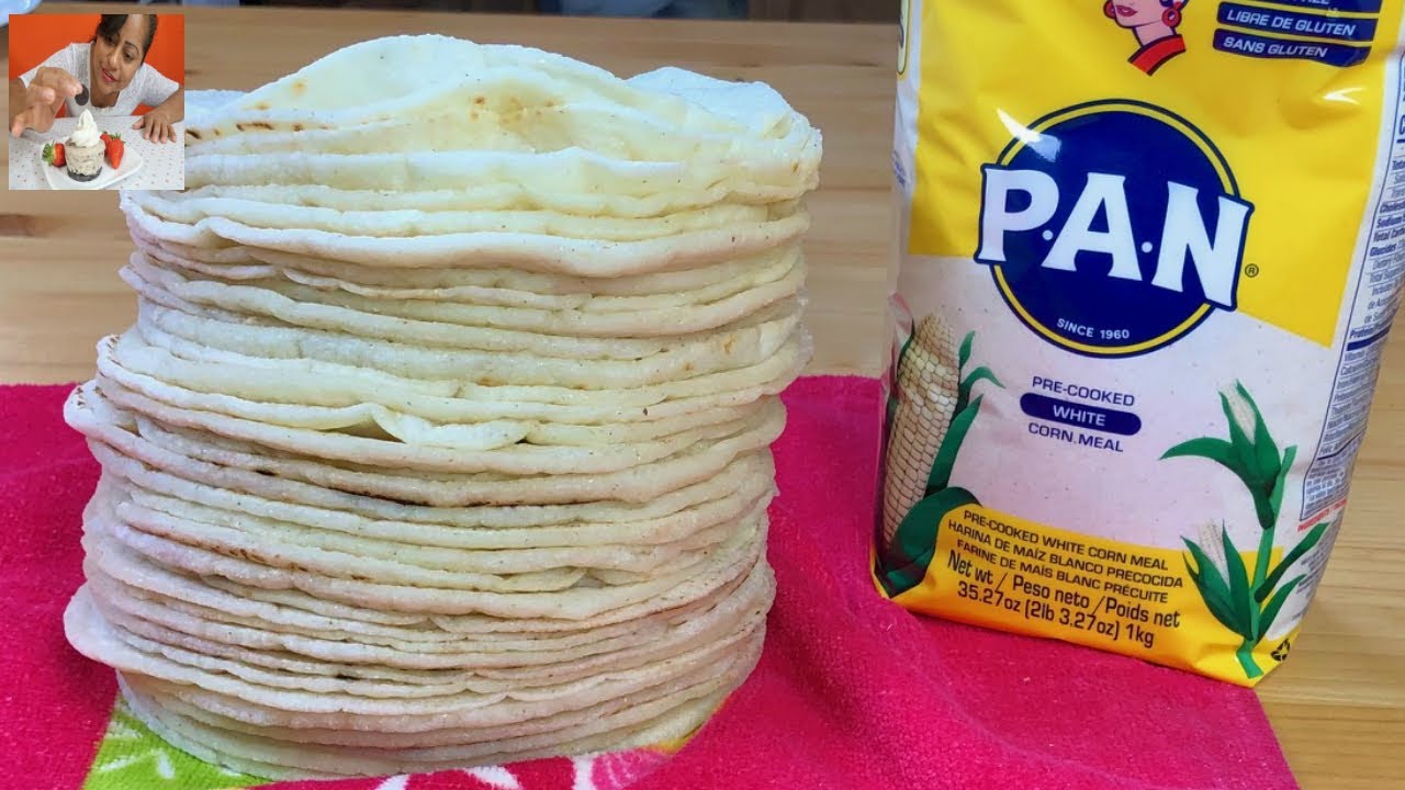 ¿YA probaste las TORTILLAS DE HARINA DE MAÍZ PAN? Son SORPRENDENTEMENTE SUAVES y FÁCILES de preparar