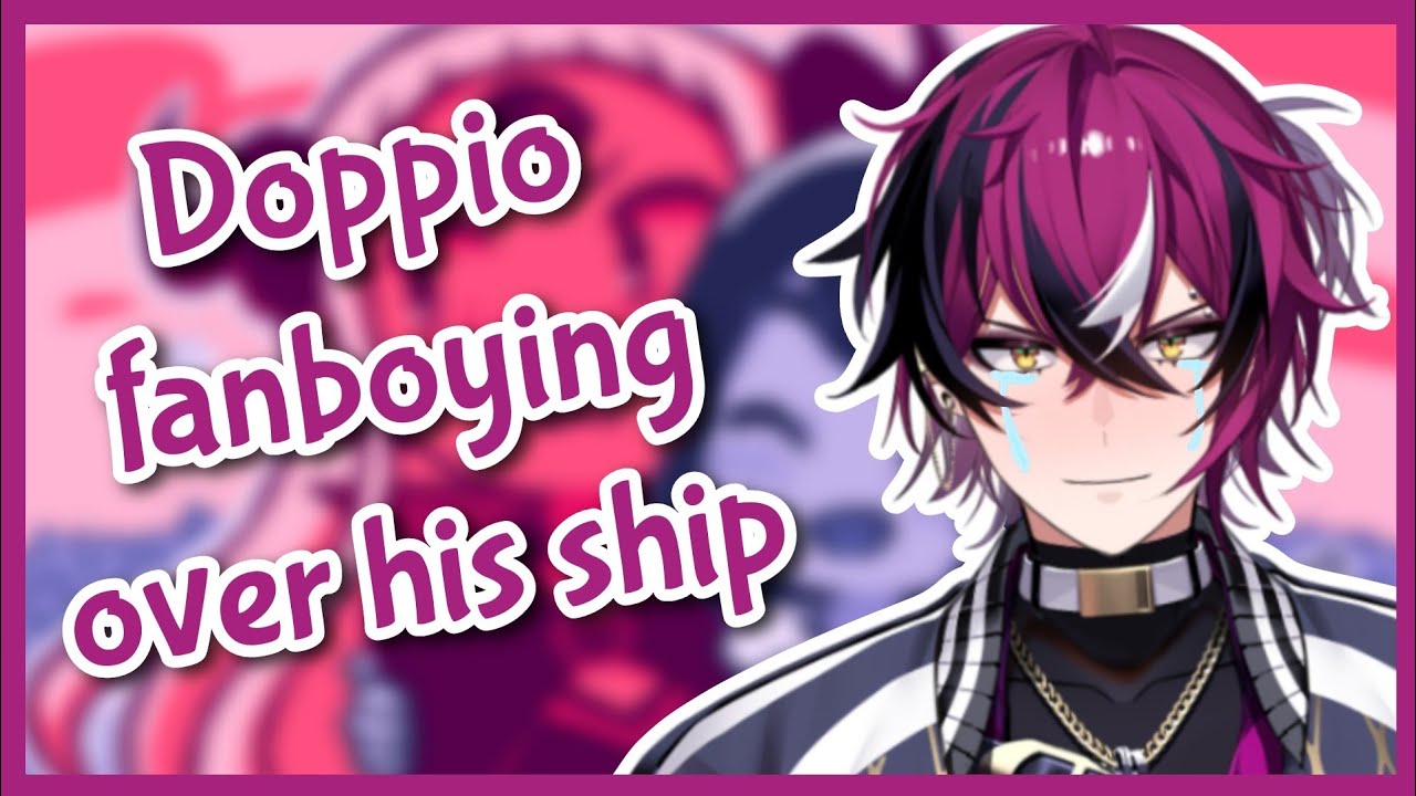 Doppio fanboying over a cute GL ship「Nijisanji EN - Doppio Dropscythe」