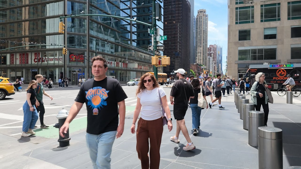 New York Walking 4K | Calm  City
