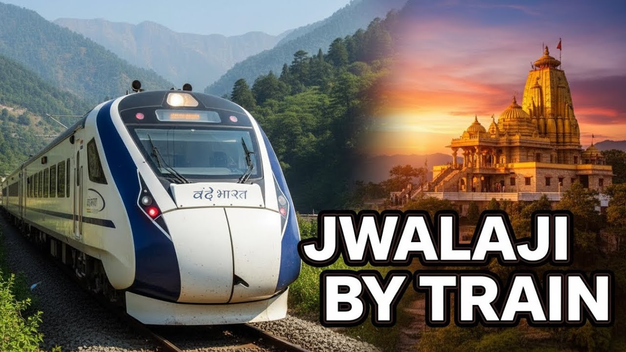 Mumbai to Jwalaji via Vande Bharat Express! 🏔️✨ 🚆 