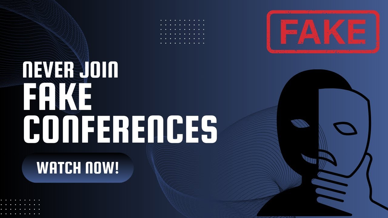Exposed academic conferences: never join research leagues, IIRST, SFE, or the Research Society.
