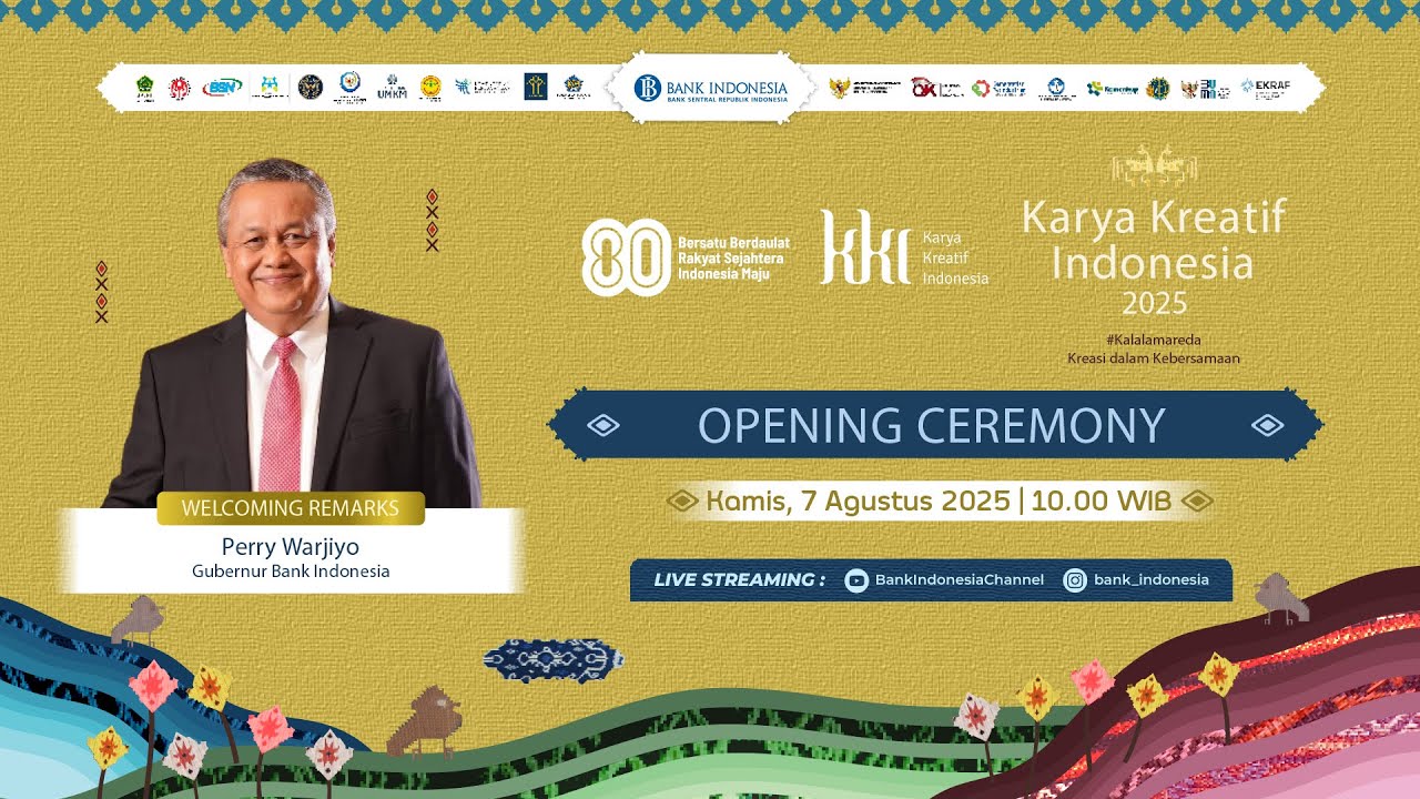 Opening Ceremony Karya Kreatif Indonesia 2025