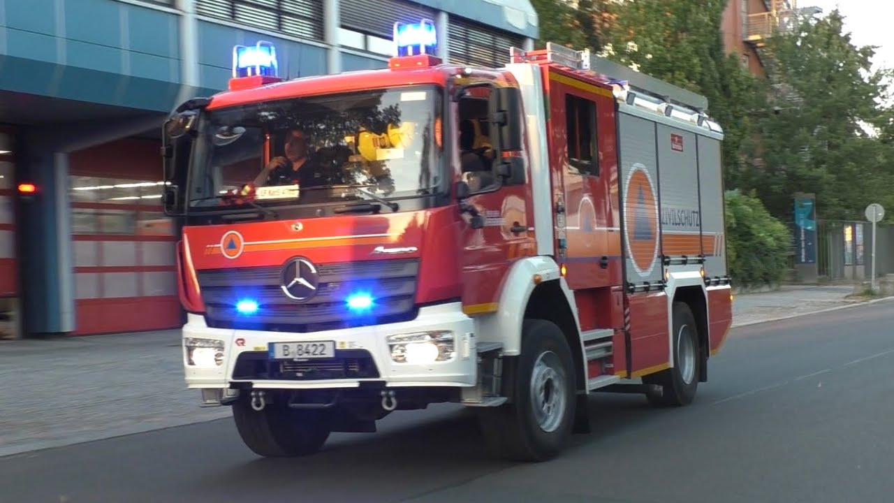 [Zivilschutz-L&ouml;schfahrzeug🚒🔥] LHF-4701/3 + LF-KatS-4701/1 | FF Marienfelde || Berliner Feuerwehr |