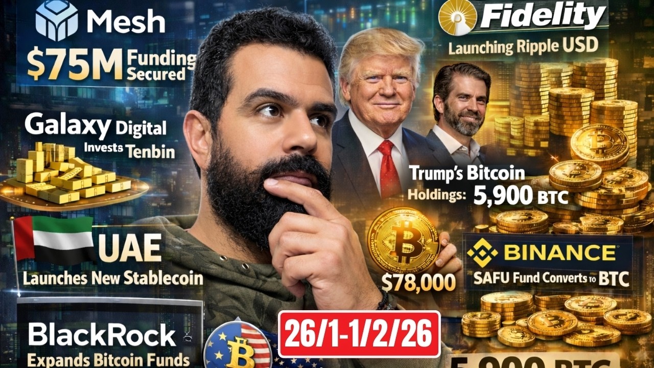 Weekly Crypto Adoption & Bullish Fundamentals Report (Jan 26 – Feb 1, 2026) | BlackRock, Binance