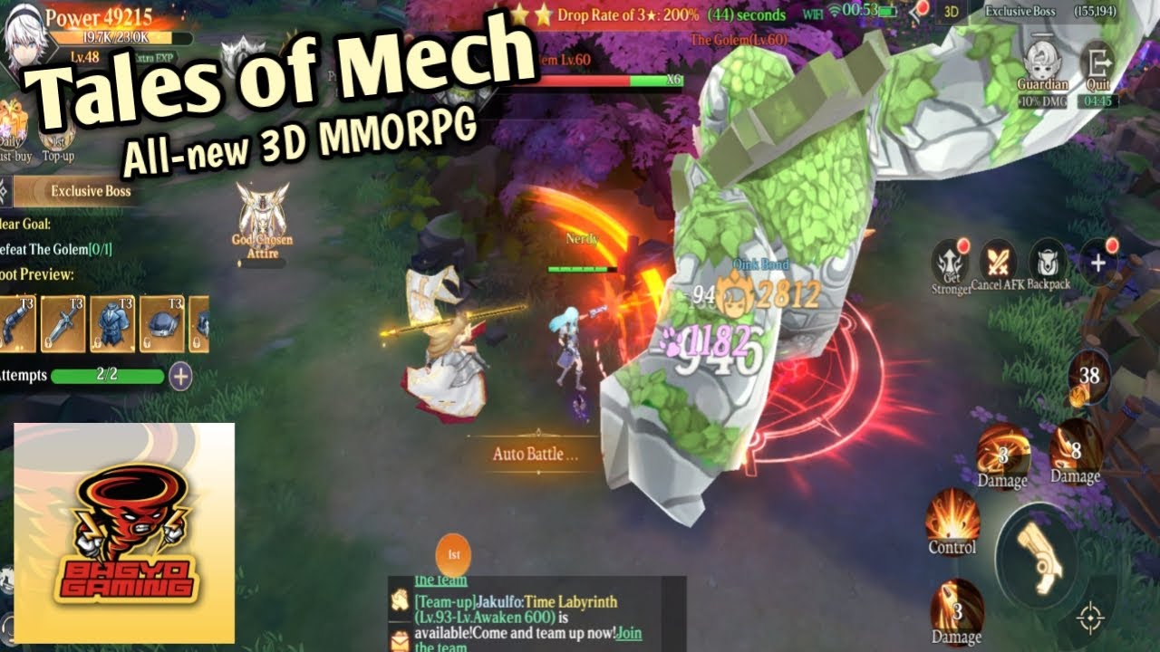 Tales of Mecha Gameplay 