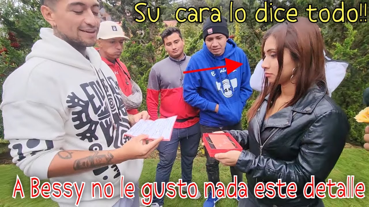 Joshua le da un DETALLE a Bessy y miren cual fue su REACCIÓN. Le escribió un bonito POEMA. P 18