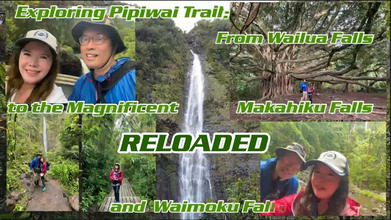 Exploring Pipiwai Trail: From Wailua Falls to the Magnificent Makahiku and Waimoku Falls, Maui🌺