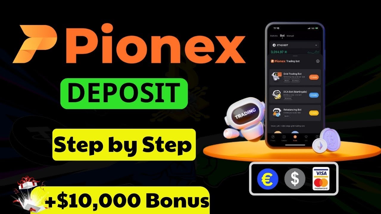 How to deposit Money on Pionex 2025 (Crypto & Fiat)