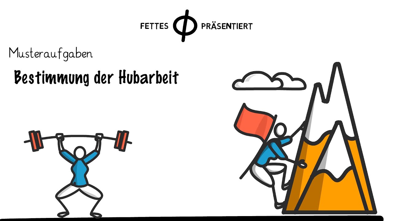 Bestimme die Hubarbeit