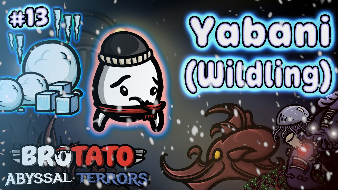 Brotato Abis #13 – Yabani: Zorlu Hava Koşulları | Tehlike 5 – Abyssal Terrors | Türkçe | 4K