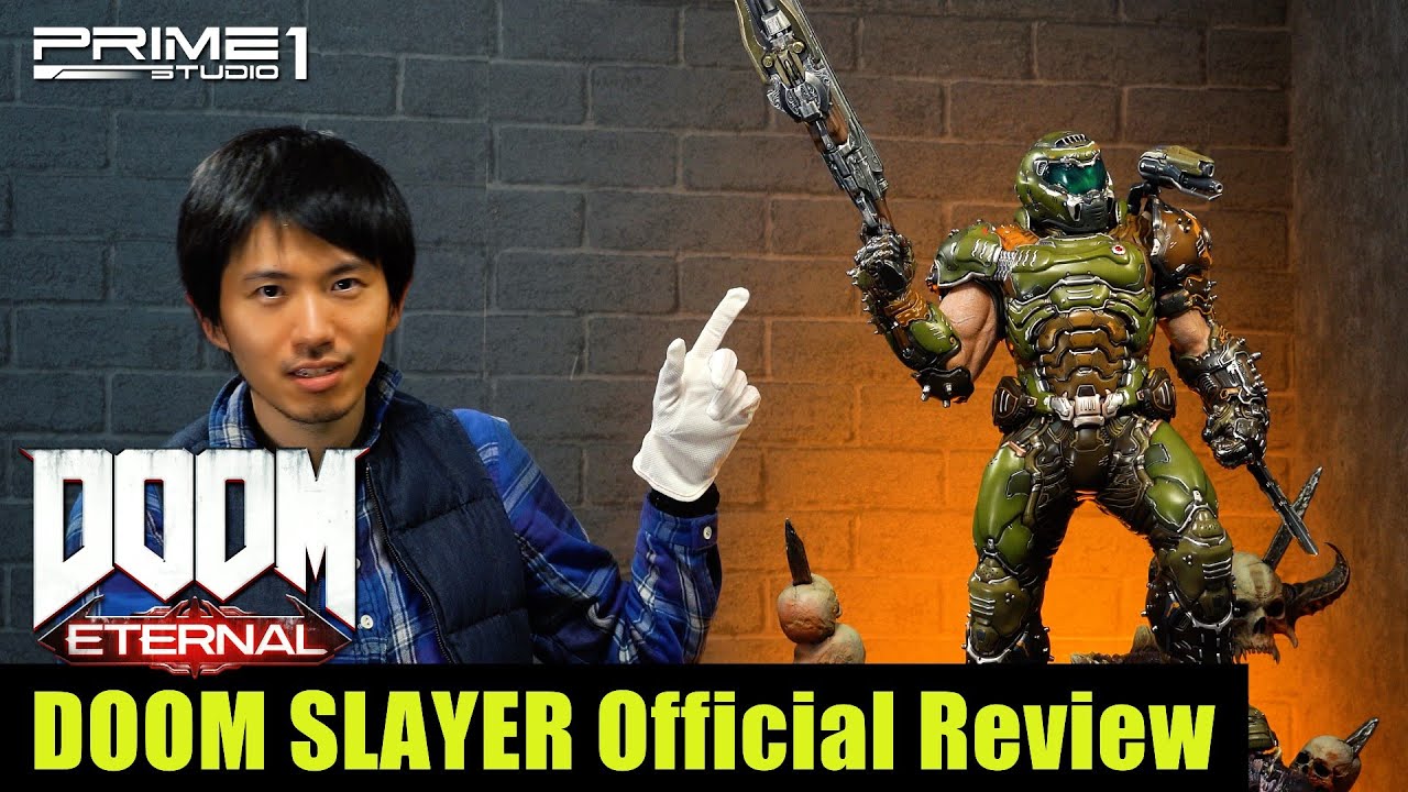 [ DOOM Eternal ] Официальный обзор статуи DOOM Slayer — Prime1Studio