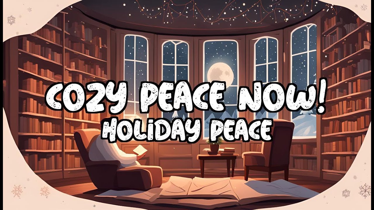 🎄 COZY Sleep Story: Holiday Peace in a Vintage Bookshop ❄️