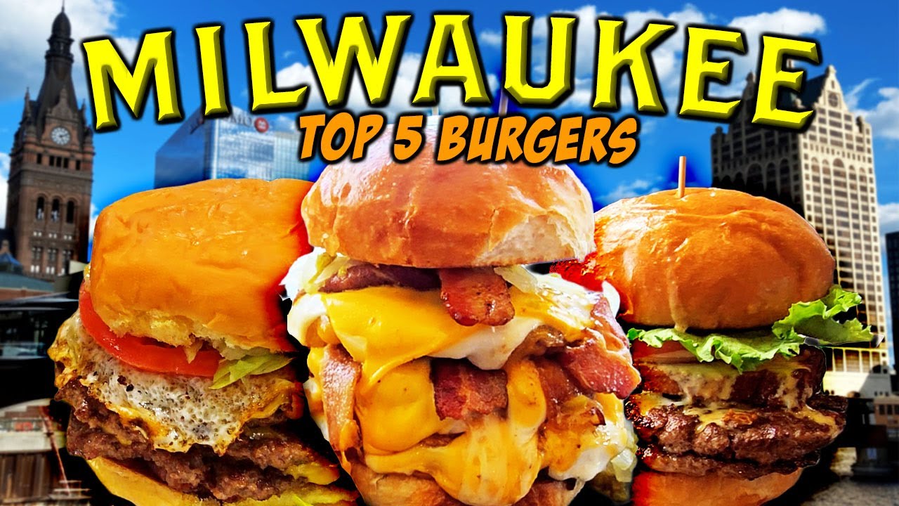These 5 spots have the BEST BURGERS in Milwaukee?!