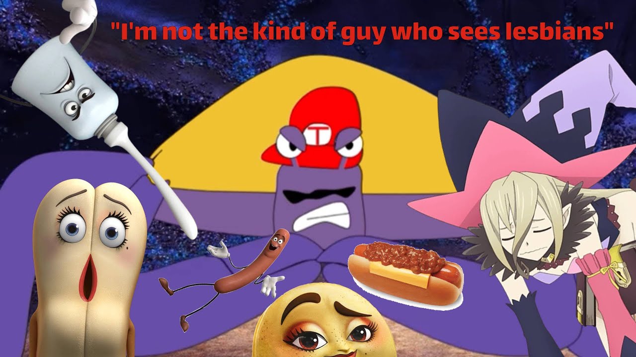 Angry Crab Throws Tantrum over Mature Hot Dog Movie (TamatoaGamingDa of the Super Origami Kingdom)