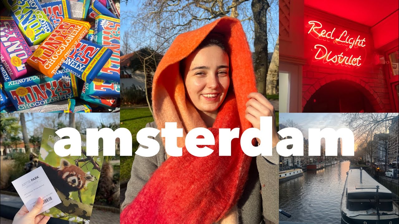How to spend 3 days in Amsterdam *December* | body worlds, zoo, canal tour, museums +MORE