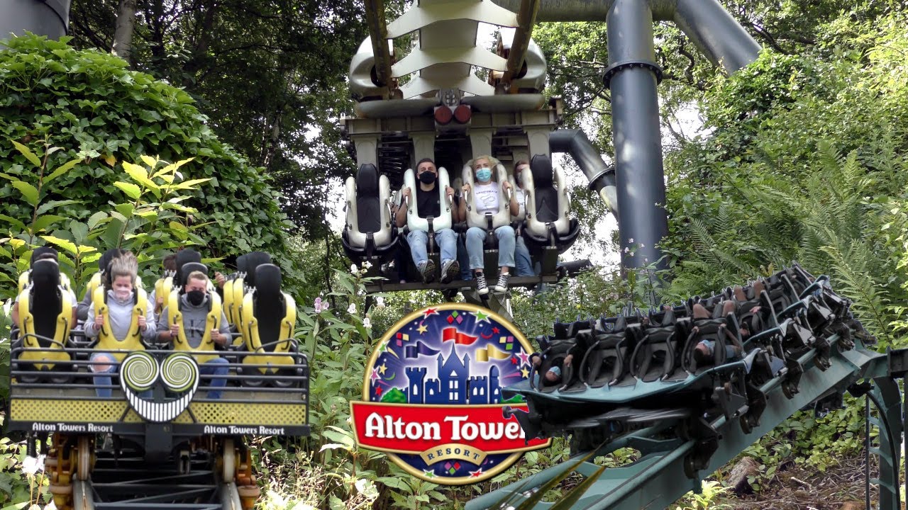 Alton Towers 4K Park Footage | July 2020