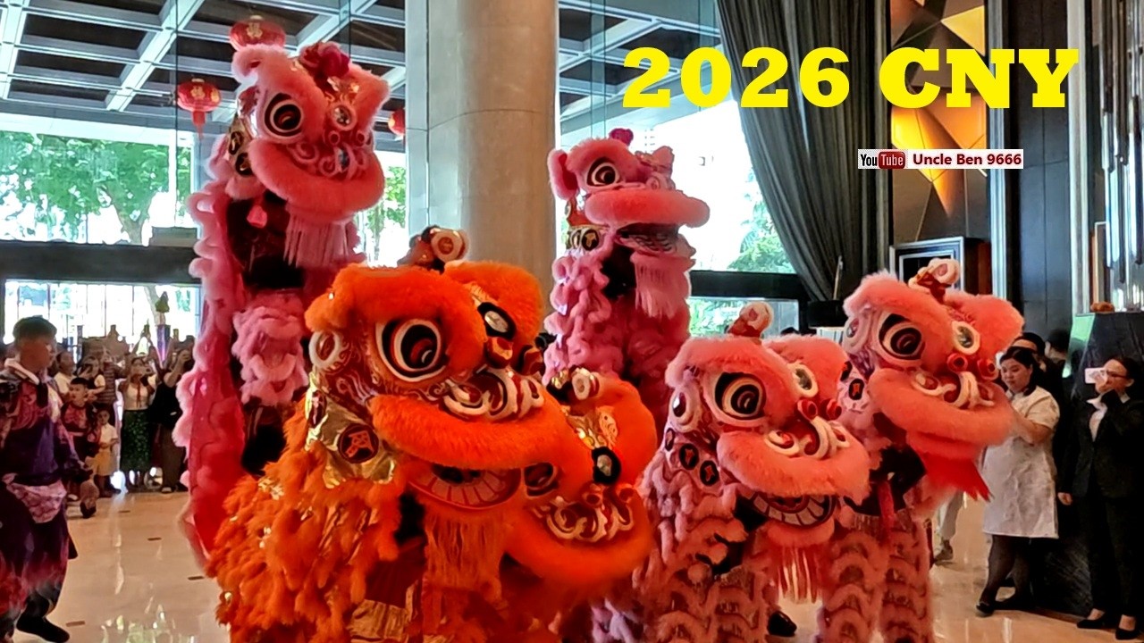 2026 CNY Traditional Lion Dance Performance #InterContinentalKualaLumpur #雪蘭莪安邦金英龍獅體育會