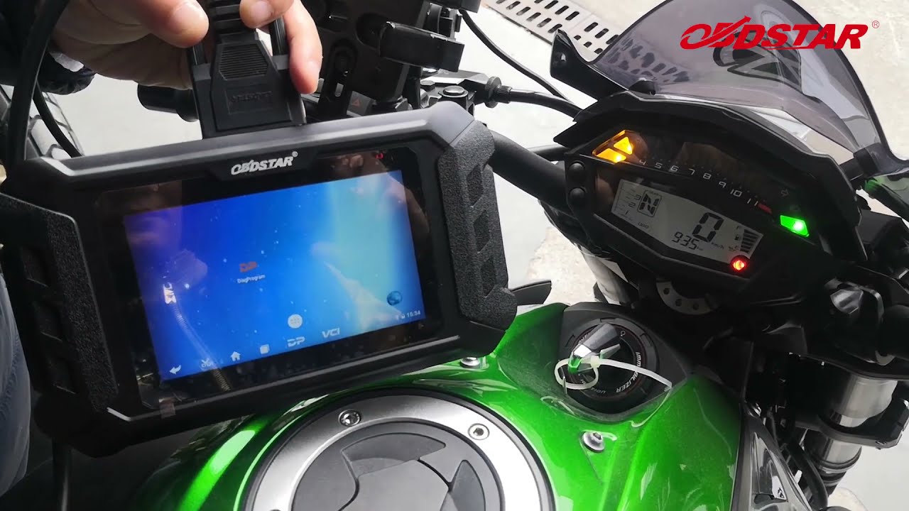 How to use OBDSTAR MS50 to do all systems test for 2019 Kawasaki Z1000 - obd2shop.co.uk
