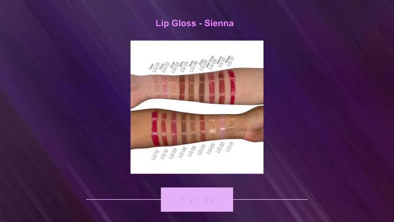 Lip Gloss - Sienna