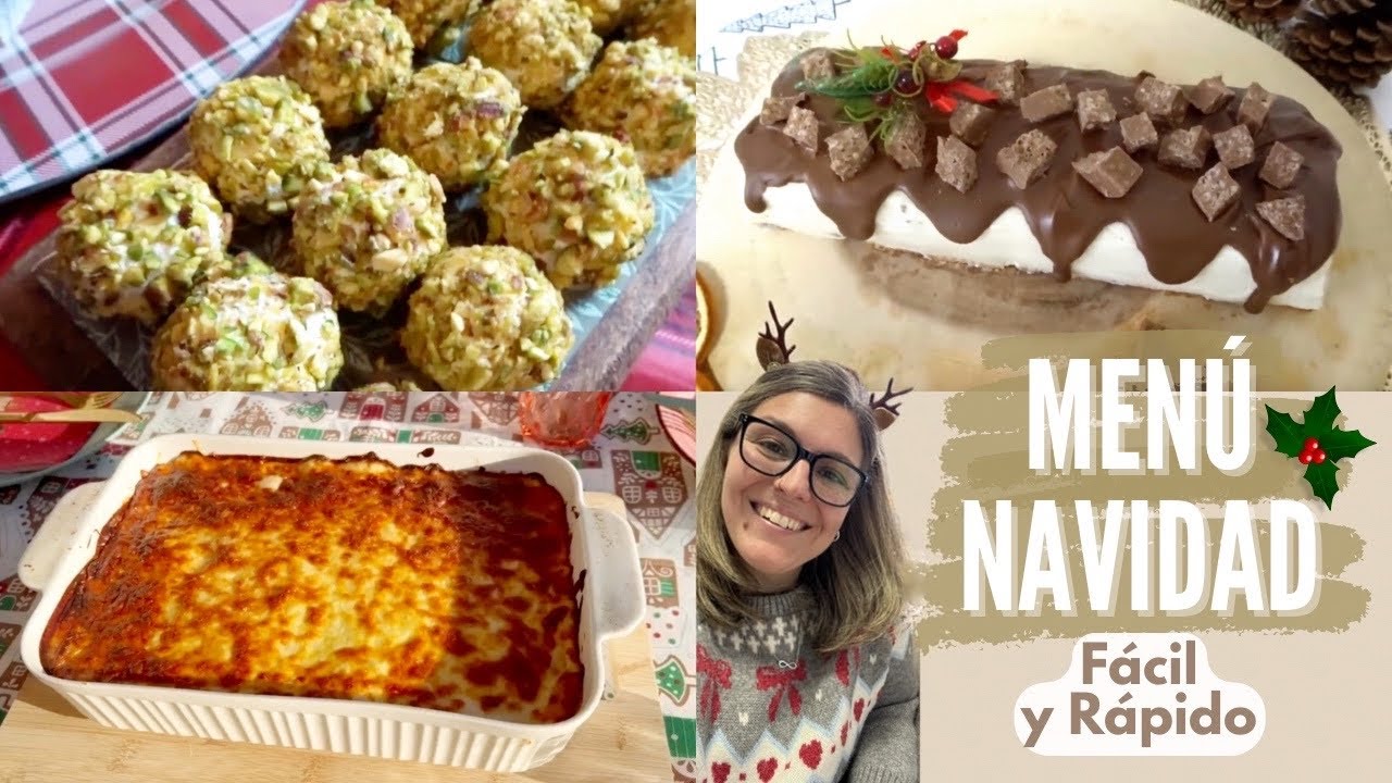 MENÚ NAVIDAD Fácil y Rápido