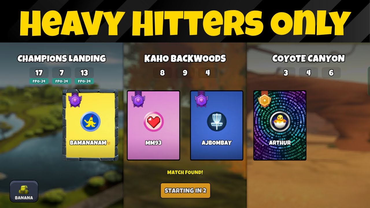 Taking on the Top Names in Disc Golf Valley Multiplayer