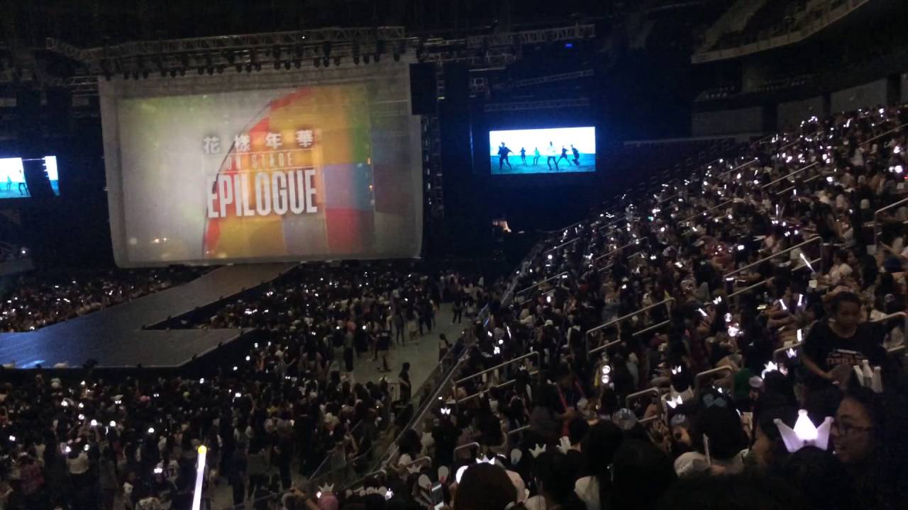 EPILOGUE in Manila - Fans singing Save Me before the concert