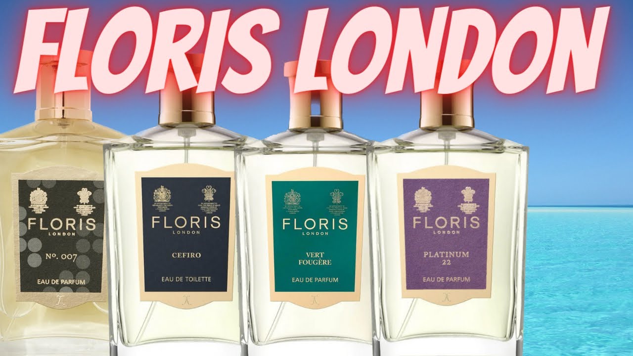 Floris London Fragrance Sampling /Cefiro - No. 007 - Platinum 22 - Vert Fougere
