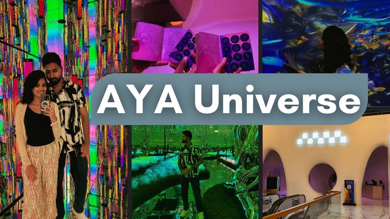 Inside AYA Universe | Dubai&rsquo;s Immersive 12-Room Experience | Wafi city mall